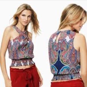 Ramy Brook
Lorenza Paisley Silk Top